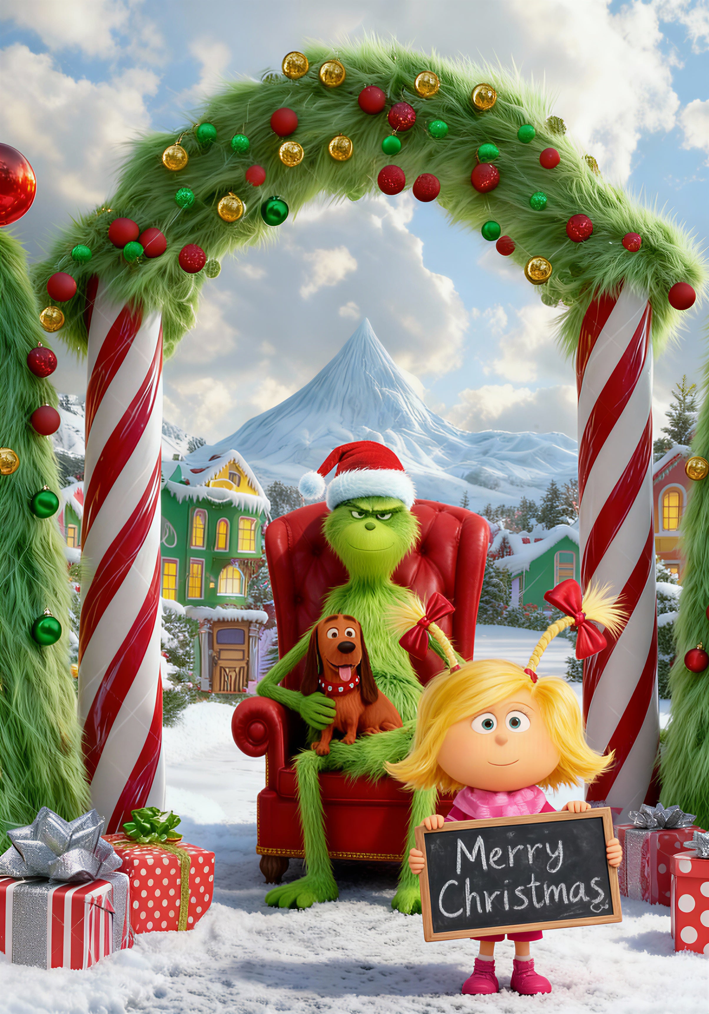 Grinch Custom Wish Video